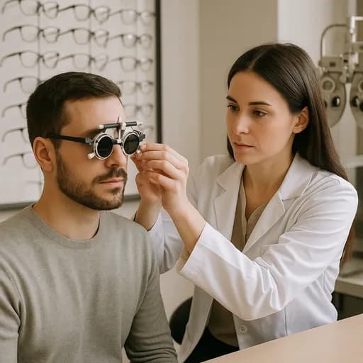 تجویز دقیق عینکهای طبی و آفتابی